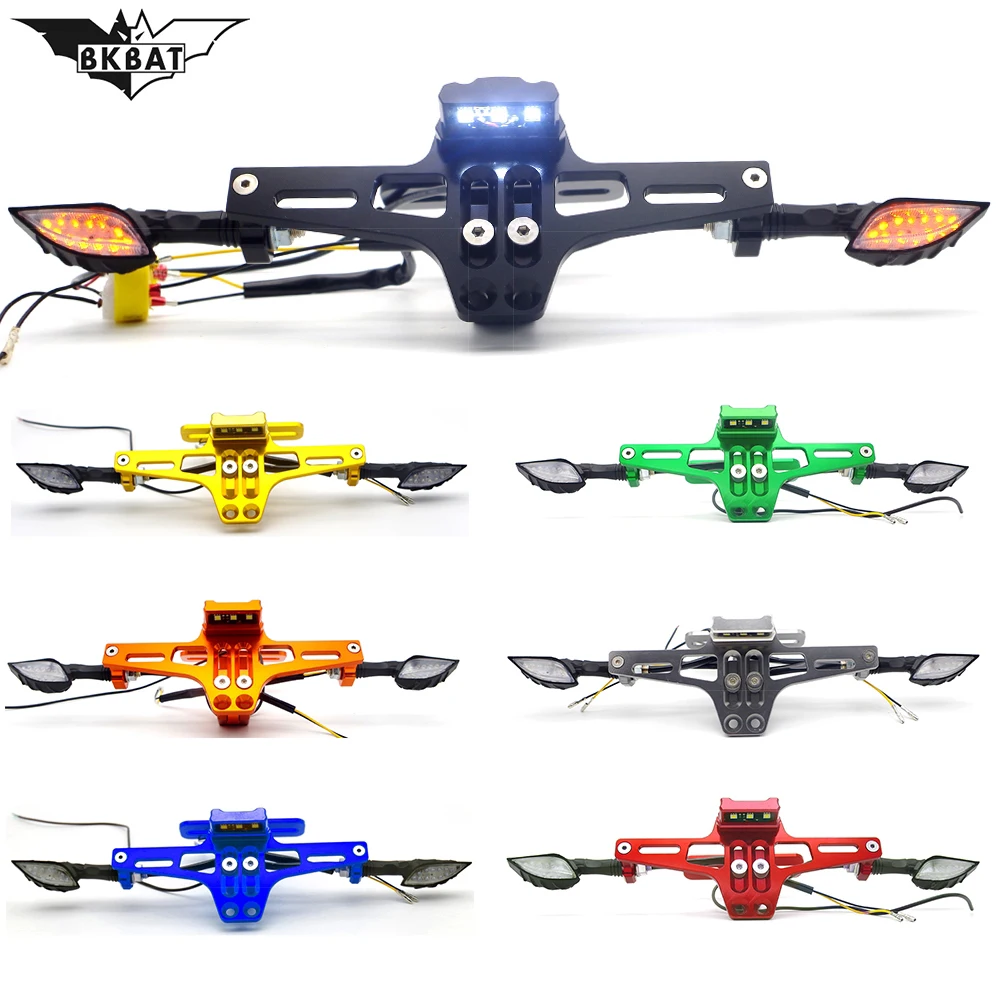 Cnc Motorcycle Targa Corrente Del Supporto Disabilita Luce Di Segnale Per Ducati 848 696 959 Monster 1200 Scrambler 800 Monster 900