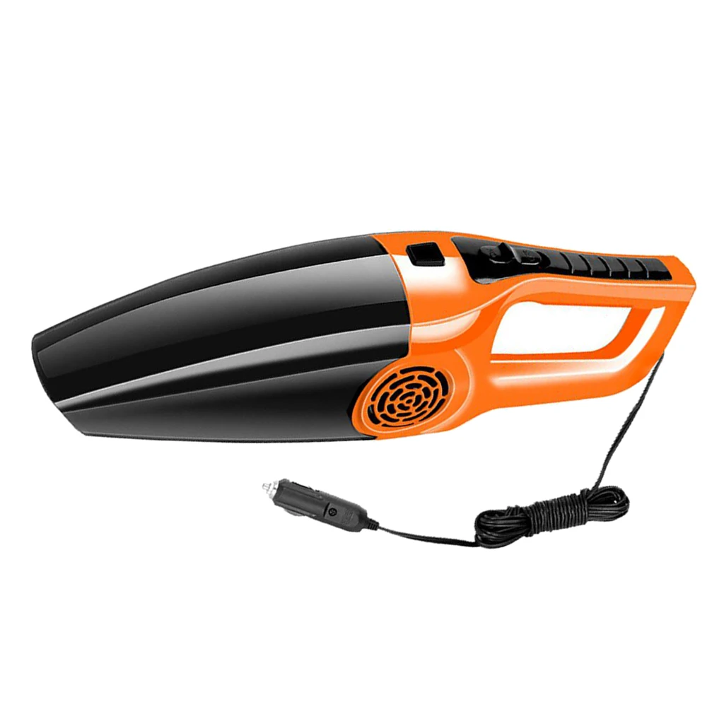 Portable 120W 12V Handheld Cyclonic Car Vacuum Cleaner Wet/Dry 