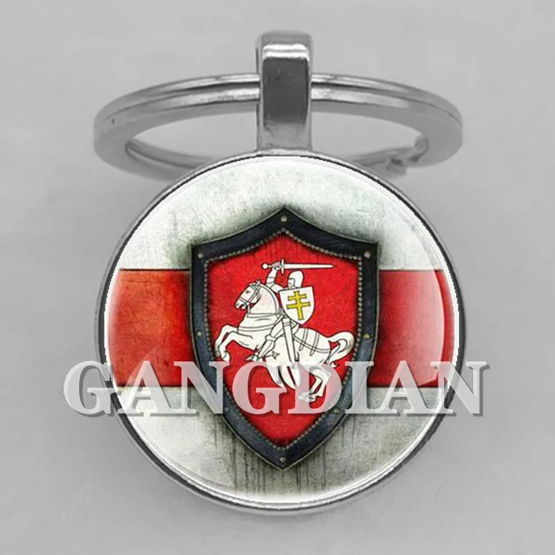 Ретро-символ Республики Беларуси, ранние цепочки, подвески, рыцарь, мужские и женские мужские брелки Ретро-символ Республики Беларуси, ранние цепочки, подвески, рыцарь, мужские и женские мужские брелки