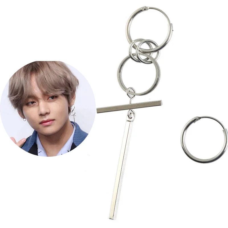 

K POP Bangtan Boys New Album Map Of The Soul Persona Long Earring Concert Support Earring JIMIN J-HOPE JIN SUGA LJJ438