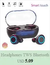 TWS F9 Mini Earphone V5.0 Wireless Headset Stereo  Sport Waterproof bluetooth headphones EarphonesTouch Control Noise Cancelling