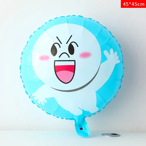 18 inch blue Cony Кролик Кони коричневый медведь тема ребенок день рождения год украшение настенный шар мультфильм воздушный шар - Цвет: 18 inch blue Cony