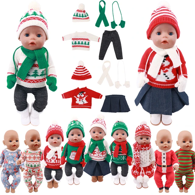 43cm Doll Clothes for 18 Inch Reborn Baby New Born Doll Clothes 2Pcs/Set  Shirts+Pants Unicorn Duck Whale Dogs Clothes Toy Gift - AliExpress