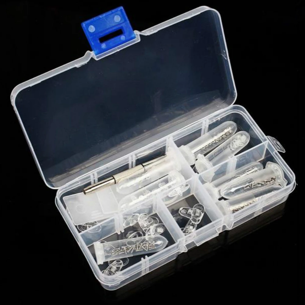 

Nose Pad Multi-function Repair Tool Kit Glass Screws Nuts Assortment DIY Box Multiple Type Screws Tiny Screws Replacements