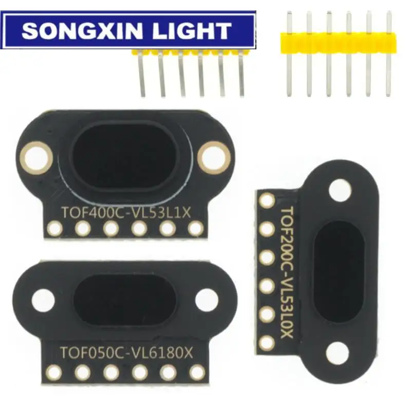 VL6180/VL53L0X/VL53L1X Time of Flight (ToF) Laser Ranging Sensor Module TOF050C TOF200C TOF400C 50CM/2M/4M IIC For Arduino STM32 |
