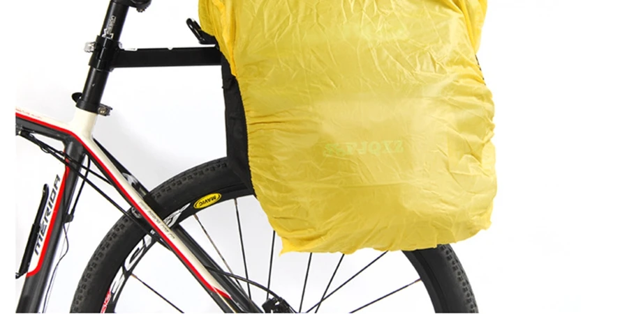60L MTB Fahrrad Träger Tasche Hinten Rack Bike Stamm Tasche Gepäck Pannier Zurück Sitz Doppel Seite Radfahren Gepäck Träger Pack – Detail 8