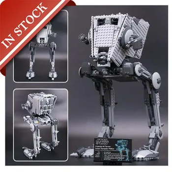 

First Order Heavy Assault Walker Star Movie Wars 1406PCS Building Blocks Toys Compatible 10908 05052 10174 05130 In Stock 75189