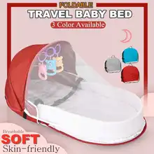 Портативная Детская кроватка Колыбель кроватка складное кресло-кровать игрушки кроватка гнездо кровать колыбель Колыбель детские кроватки для новорожденных детская кровать для путешествий