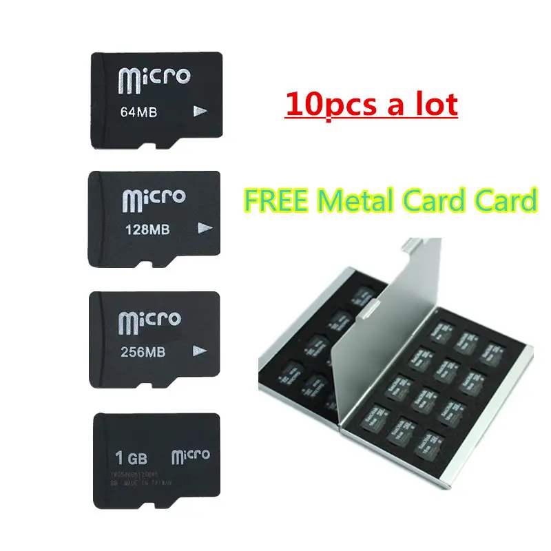 С бесплатным металлическим Чехлом! Карта памяти Micro TF 64 МБ 2 Гб|Карты памяти| |