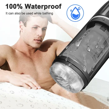 IPX8 Waterproof Sucking Machine Spinning Male Masturbator Automatic Blowjob Masturbation Sex Toys for Men Goods for Adults 3