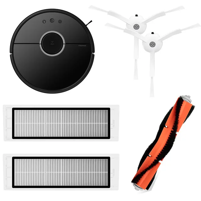 [24 часа] Xiaomi Roborock S50 S55 Xiaomi пылесос 2 робот домашний автоматический подметальный умный планируемый влажная Швабра приложение - Цвет: S55 P1