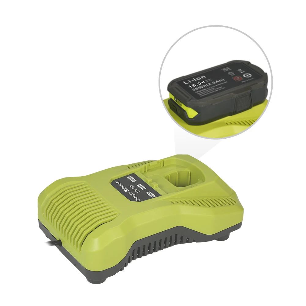 

Hot P117 Replacement Charger for 12-18V NI-CD NI-MH Li-ion Battery for Ryobi Power Tools