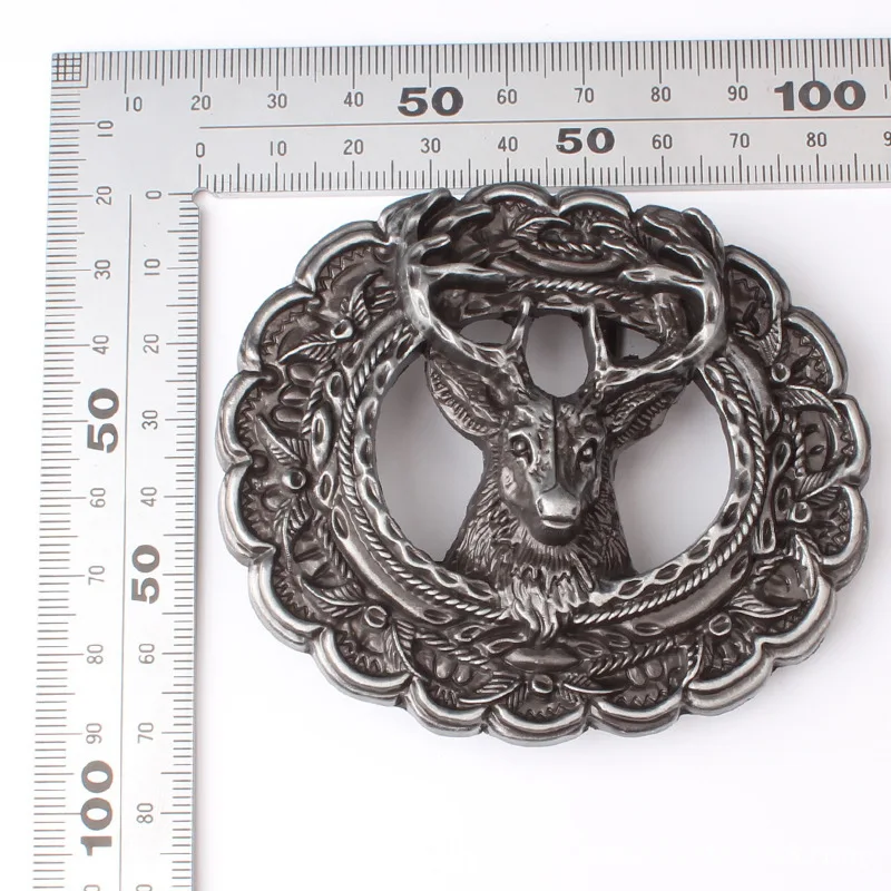 Fashion Men's Business Alloy Automatic Buckle Unique Men Plaque Belt Buckles for 3.8cm Ratchet Men Apparel Accessories