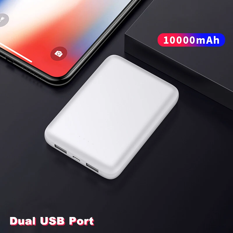 Горячее предложение 10000 мАч mi ni power Bank портативное usb type C быстрое зарядное устройство маленький 10000 мАч power bank для iPhone Xiaomi mi внешний аккумулятор