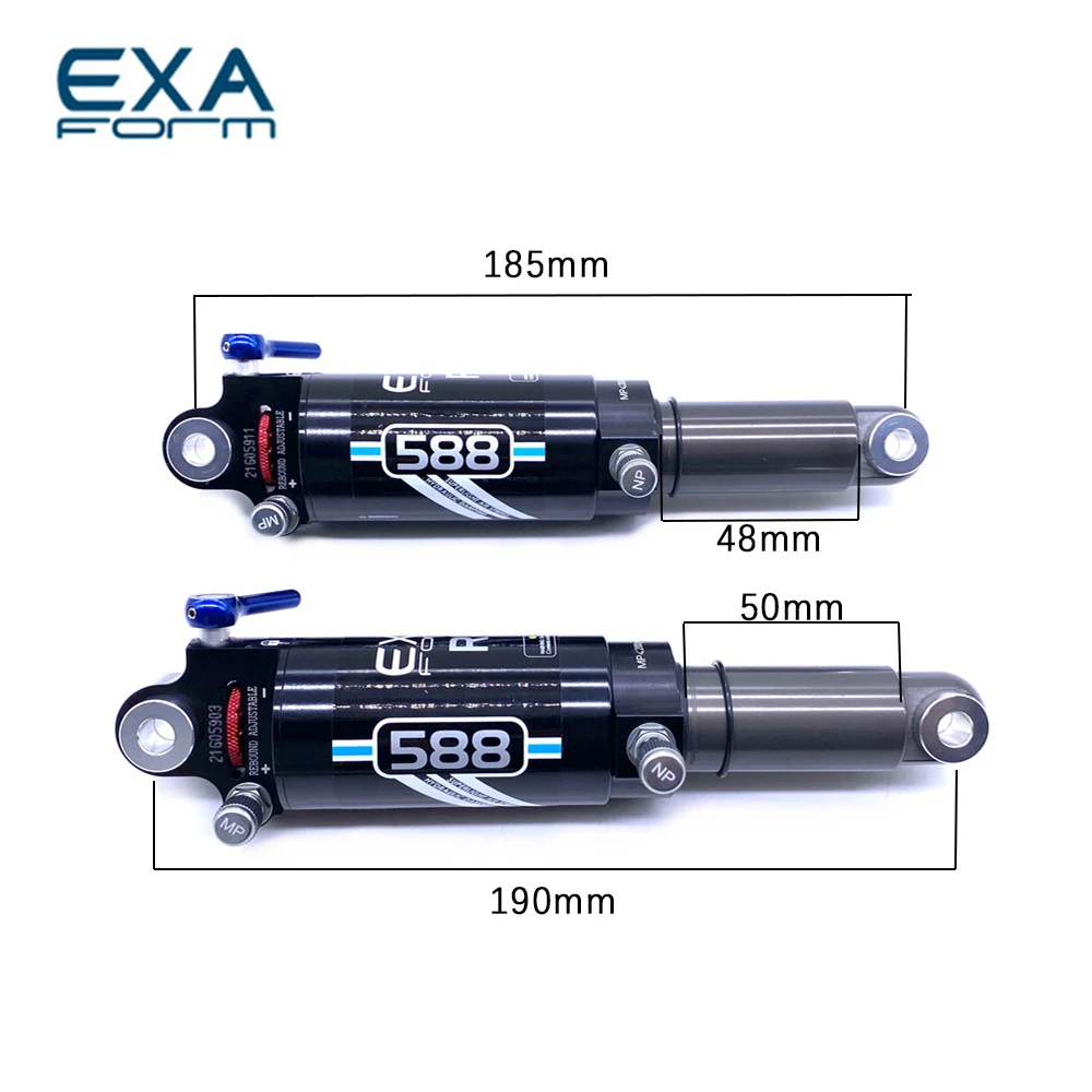 KS EXA Form ABSORBER 588RL length 190MM/185MM BIKE MOUNTAIN BIKE