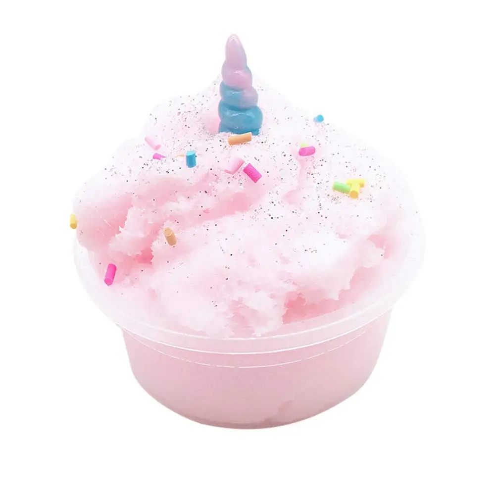

2019 New Mud Mixing Cloud Slime Putty Scented Stress Clay Sludge Toy Pink