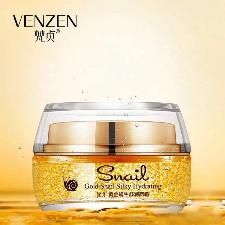 VENZEN moisturizing nourishing anti aging collagen gold snail eye cream