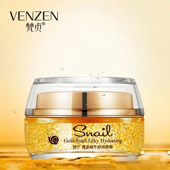 

VENZEN moisturizing nourishing anti aging collagen gold snail eye cream 24k gold facial cream