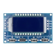 PWM частота импульсов рабочий цикл регулируемый модуль ЖК-дисплей Дисплей 1Hz-150Khz 3,3 V-30 V PWM плата Модуль гибкий кабель
