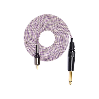 

2 Meters RCA Tattoo Clip Cord Pure Copper Connector Tattoo Power Supplies Silicone Soft Hook Line Wire Tattoo Accessories