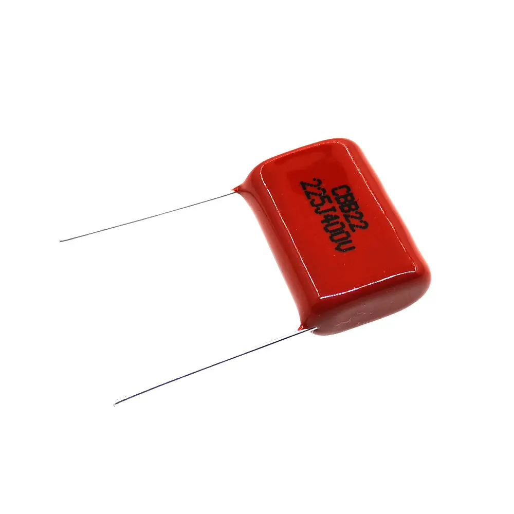 20 шт CBB22 225J400V CBB22-225J400V 225J 400V 2,2 мкФ Р = 20 мм CBB полипропиленовый пленочный конденсатор с алюминиевой крышкой