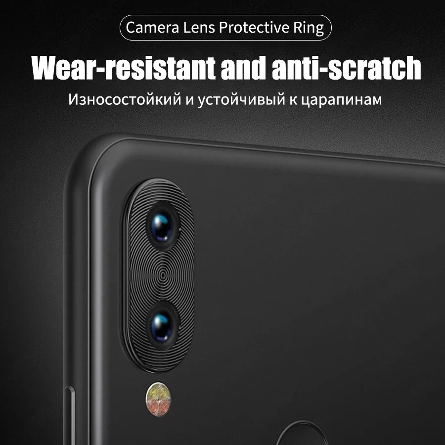 Защитное кольцо для объектива камеры Xiaomi mi 9T 8 9 SE A2 A3 CC9 mi x 3 Red mi Note 8 7 K20 Pro защитный чехол для объектива камеры