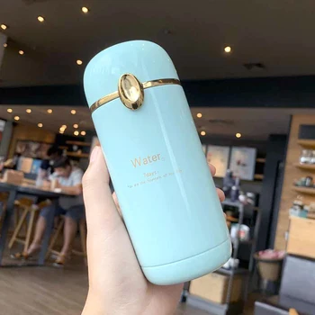 

Fashion Minimalism 304 Stainless Steel Seal Vacuum Flask "Water 7 days"Comfortable Grip Capacity Water Thermo Cup Gift