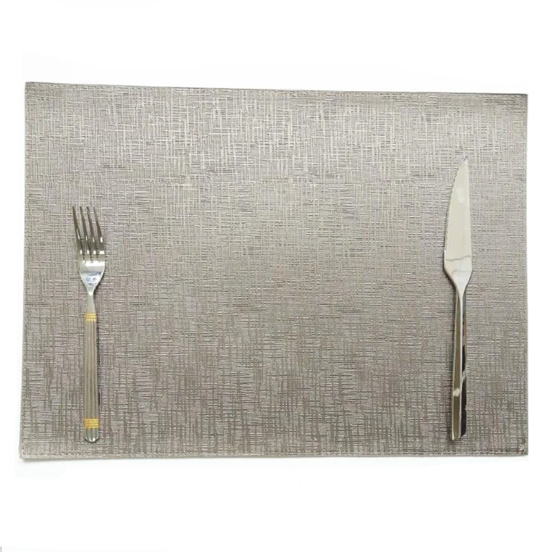 Placemat Coasters Heat-insulated Tableware Leather Decor Kitchen Dinning Bowl Dish Waterproof Pad Table Mat