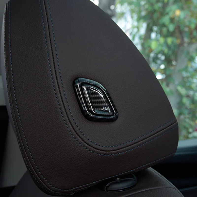 Автомобильный Стайлинг, подушка для головы, кнопки регулировки, отделка, наклейки с блестками для BMW 3 серии G20 G21 G28, аксессуары для интерьера