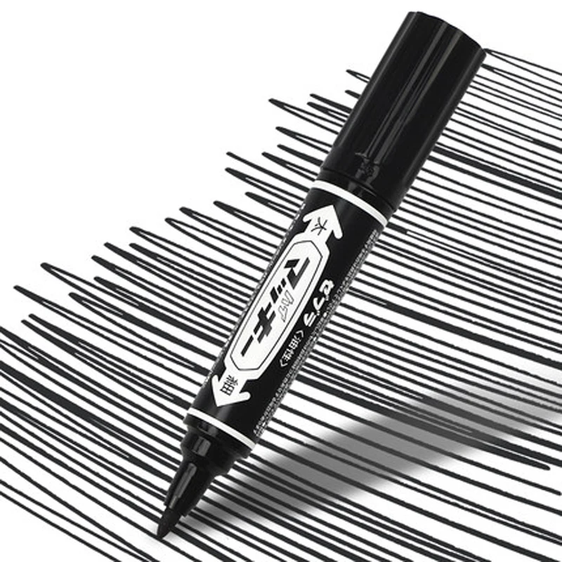 Маркеры на масляной основе 1 5 2 0 мм и 6 4 шт./лот|dual tip marker|marker penmarkers marker |