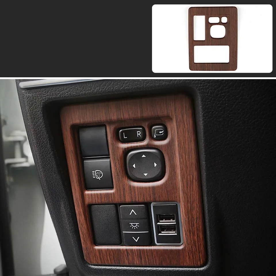 Для Toyota Prado 2018 2019 стайлинга автомобилей спереди светильник головной кнопка