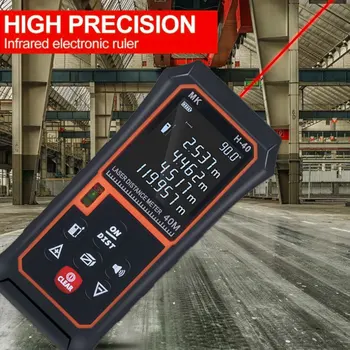 

2019 Laser Rangefinder 60m Test Tools Monitor Accurate Construction Worker Number Seven Battery for Area Measure Drop Shipping