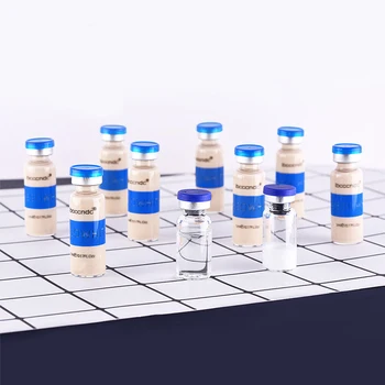 

10pcs/set 5ml Salon Brightening Serum Liquid Foundation Natural Facial Skin Treatment Semi-permanent Ampoule BB Cream Glow Meso