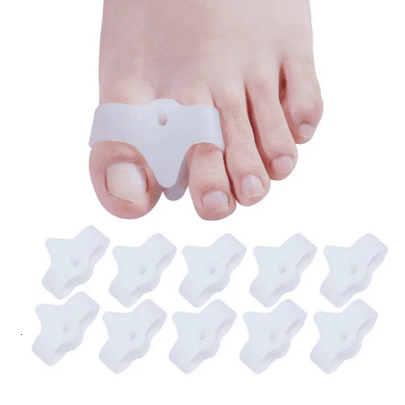 2pcs/pair Hallux Valgus Correction Pedicure Device Bunion Toe Separators Feet Care Thumb Orthotics Corrector Splint Protector