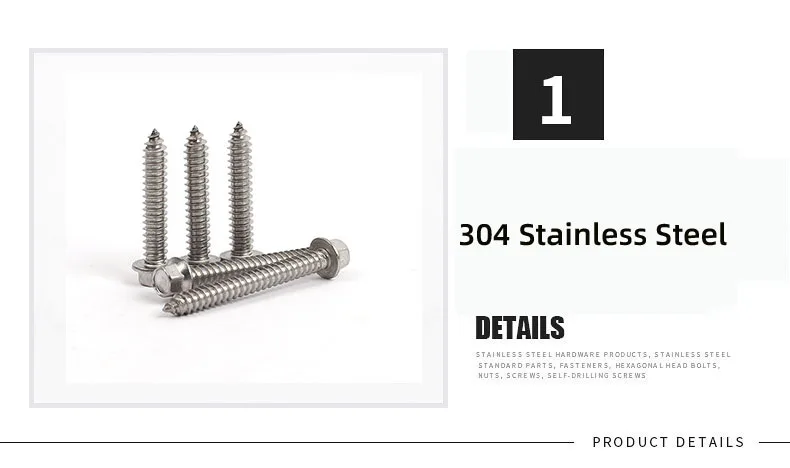 304 hex head self tapping detail 3