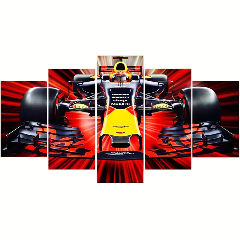 

Алмазная 5D картина «гоночный автомобиль» F1, картина с квадратными/круглыми стразами, «сделай сам», комбинированная вышивка, украшение для дома