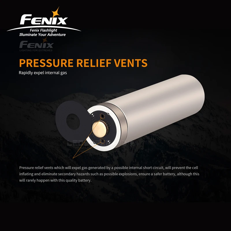 5000mAh Большая емкость Fenix ARB-L21-5000 21700 литий-ионная аккумуляторная батарея с множественной защитой