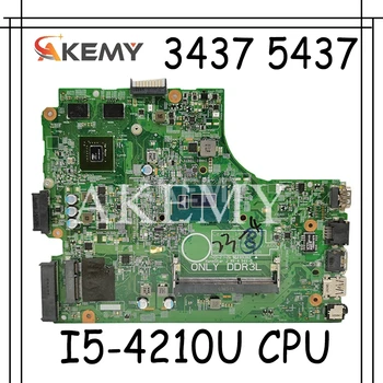 

Laptop motherboard For DELL Inspiron 14R 3437 5437 I5-4210U Mainboard 12314-1 CN-0YFVC4 0YFVC4 SR170 N14P-GV2-S-A2