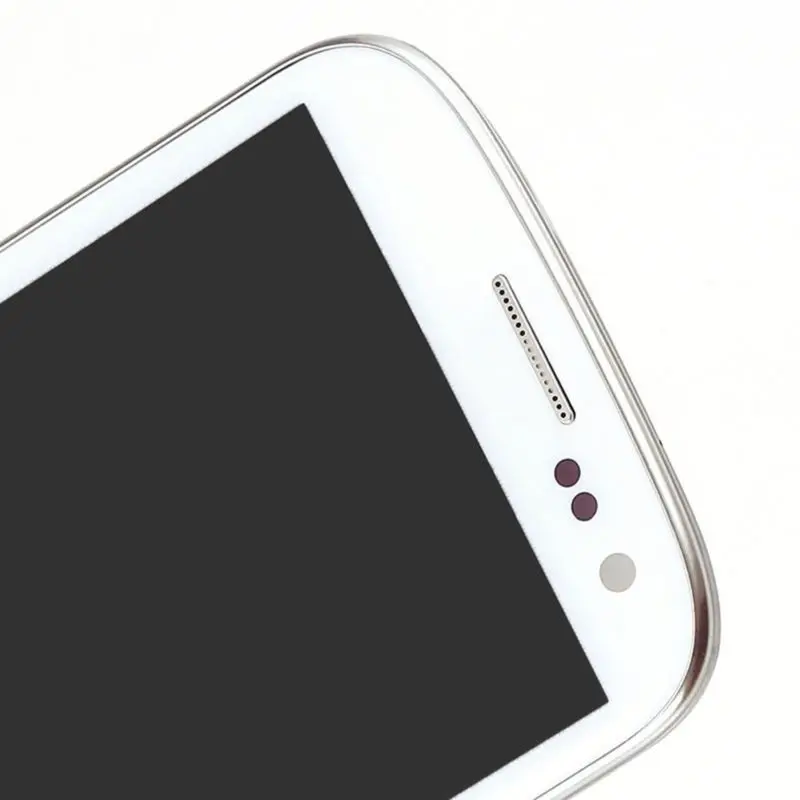 5 шт. ips ЖК-дисплей для samsung Galaxy S3 S III I9300 I9300i I9301 I9305 регулировка яркости сенсорный экран дигитайзер с рамкой
