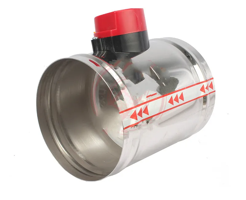 OD51 250mm 201/304 Электрический воздушный регулируемый клапан из нержавеющей стали HVAC