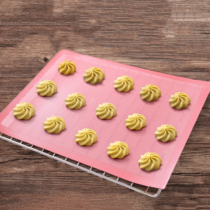 1 PC Macaron Silicone Baking Mat Confectionery Cake Dough Pastry Mat Sheet Reusable Silicon Oven Mat Kitchen Bakery Accessories