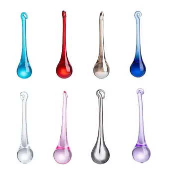 

Crystal Water droplets Lamp Pendants Beads Curtain Accessories Pull Wire Hanging Decorations Lighting Accessories Spare Parts