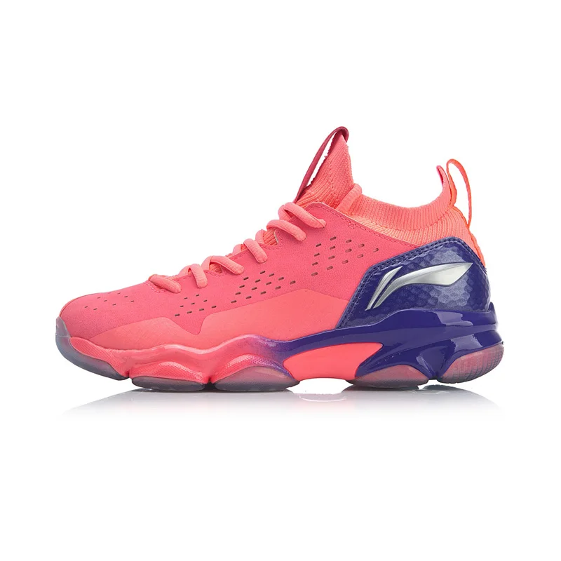 Li-Ning/Женская обувь SONIC BOOM; коллекция 2,0 года; обувь для бадминтона с подкладкой из моно пряжи; спортивная обувь; кроссовки; AYZP002 XYY110 - Цвет: AYZP002-3