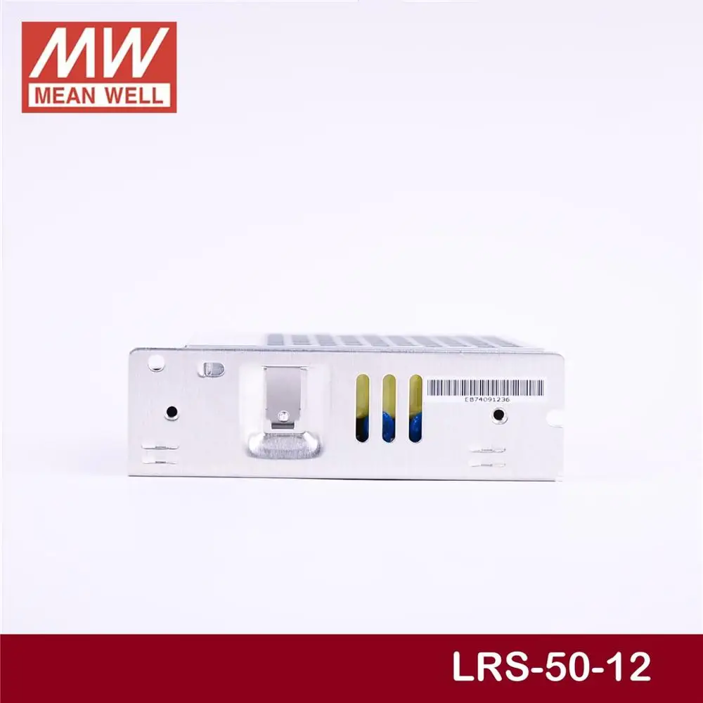 Цена MEAN WELL LRS-50-12 12V 4.2A meanwell LRS-50 12V 50,4 W одиночный выход импульсный источник питания