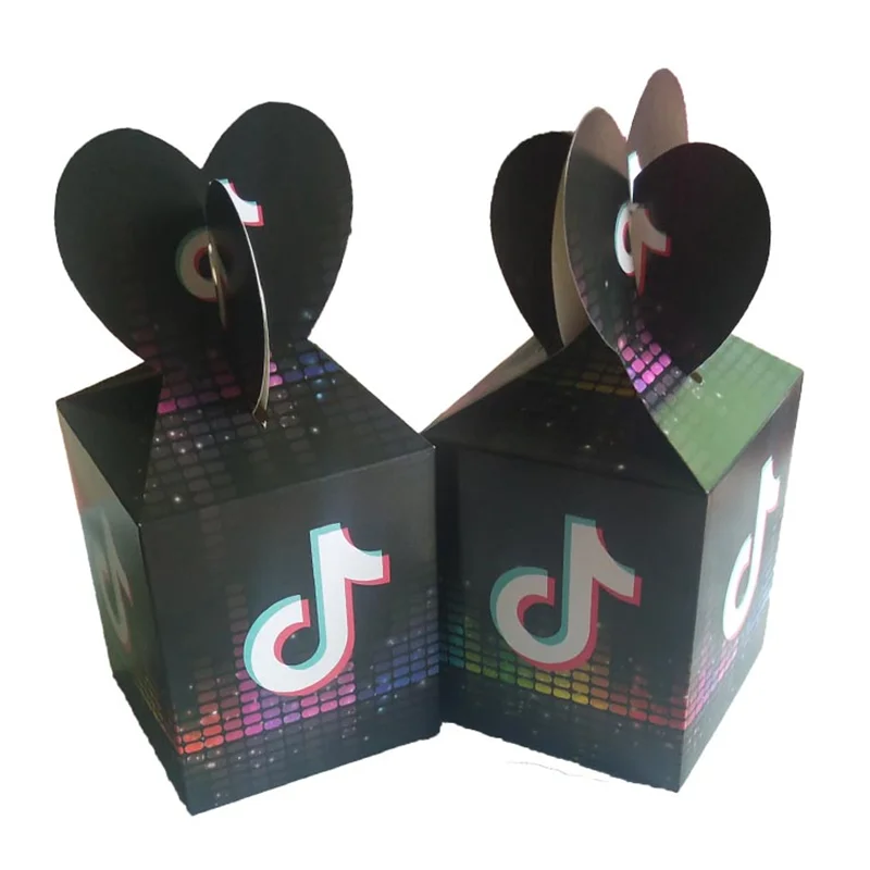 30pcs/pack candy boxes Tiktok party decorations birthday supplies disposable tableware | Дом и сад