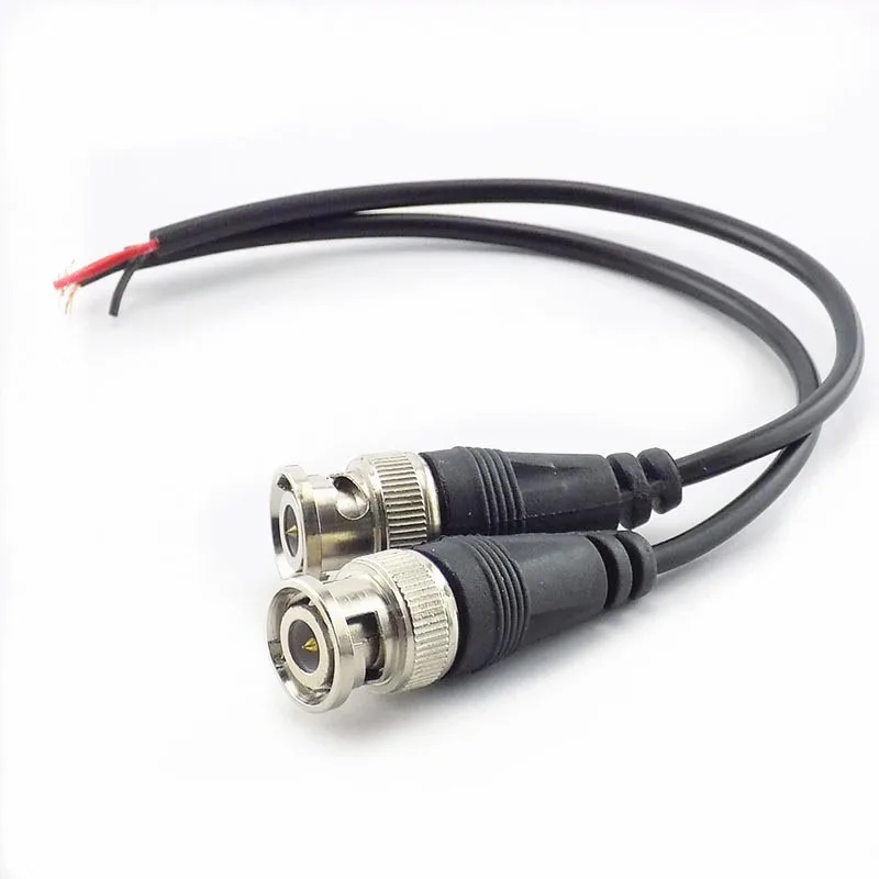 

1Pc BNC Female Connector Pigtail Cable Adapter Extension cord DC Power Line Connectors Wire For video Camera N11