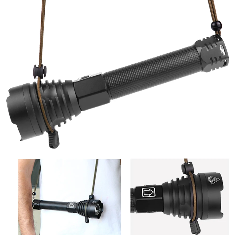  Super bright XHP90/70.2 LED Flashlight Super Powerful Torch USB Zoom Lamp Zoom Torch Use 18650 2665 - 10000003243019
