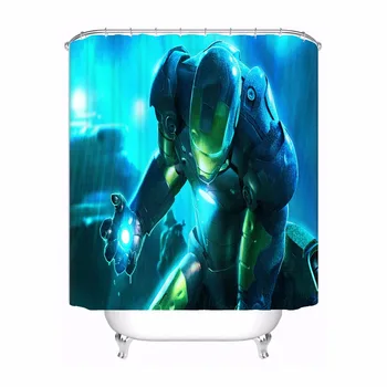 

Custom Marvel Iron Man Shower Bath Curtain Mildewproof Waterproof Polyester Various Sizes#0421-21-07