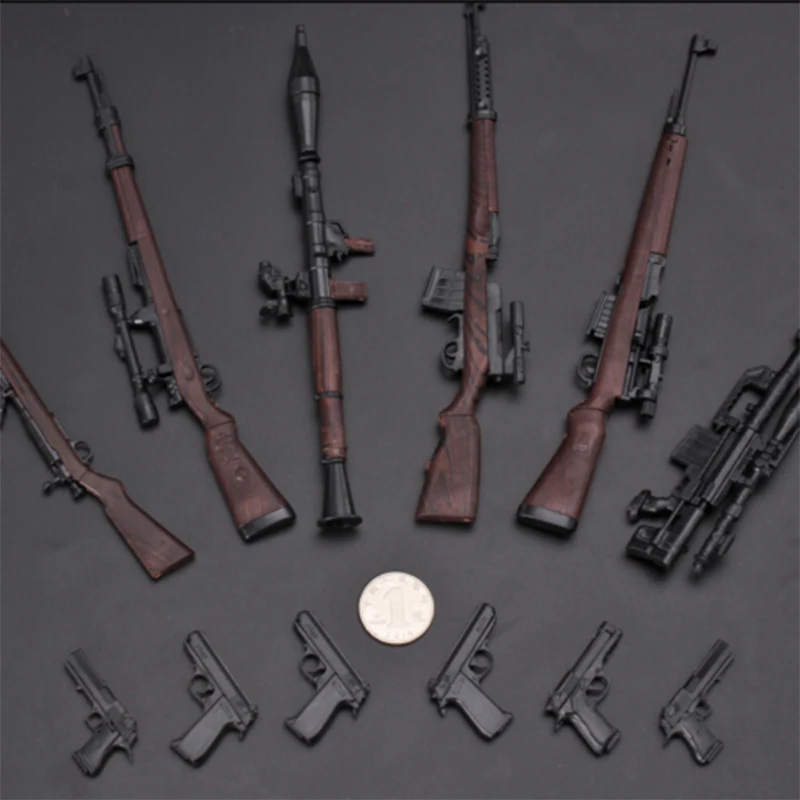 6 шт./компл. 1:6 весы 1/6 12 &quotФигурки Модели оружия игрушечное оружие G43 Sinper