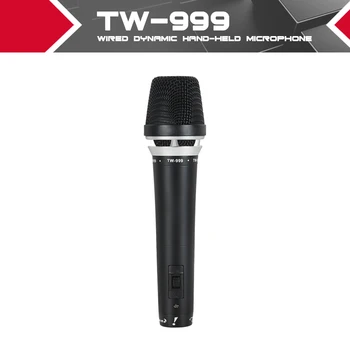 

Handheld Professional Wired Dynamic Cardioid Vocal Microphone Includes 16.4ft XLR to 1/4" Audio Cable Clear Voice for Karaoke Vo